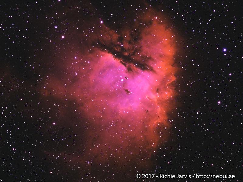 2017-10-11 - NGC281 Pacman Nebula